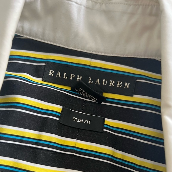 Ralph Lauren button down stripe collared shirt - Picture 5 of 7